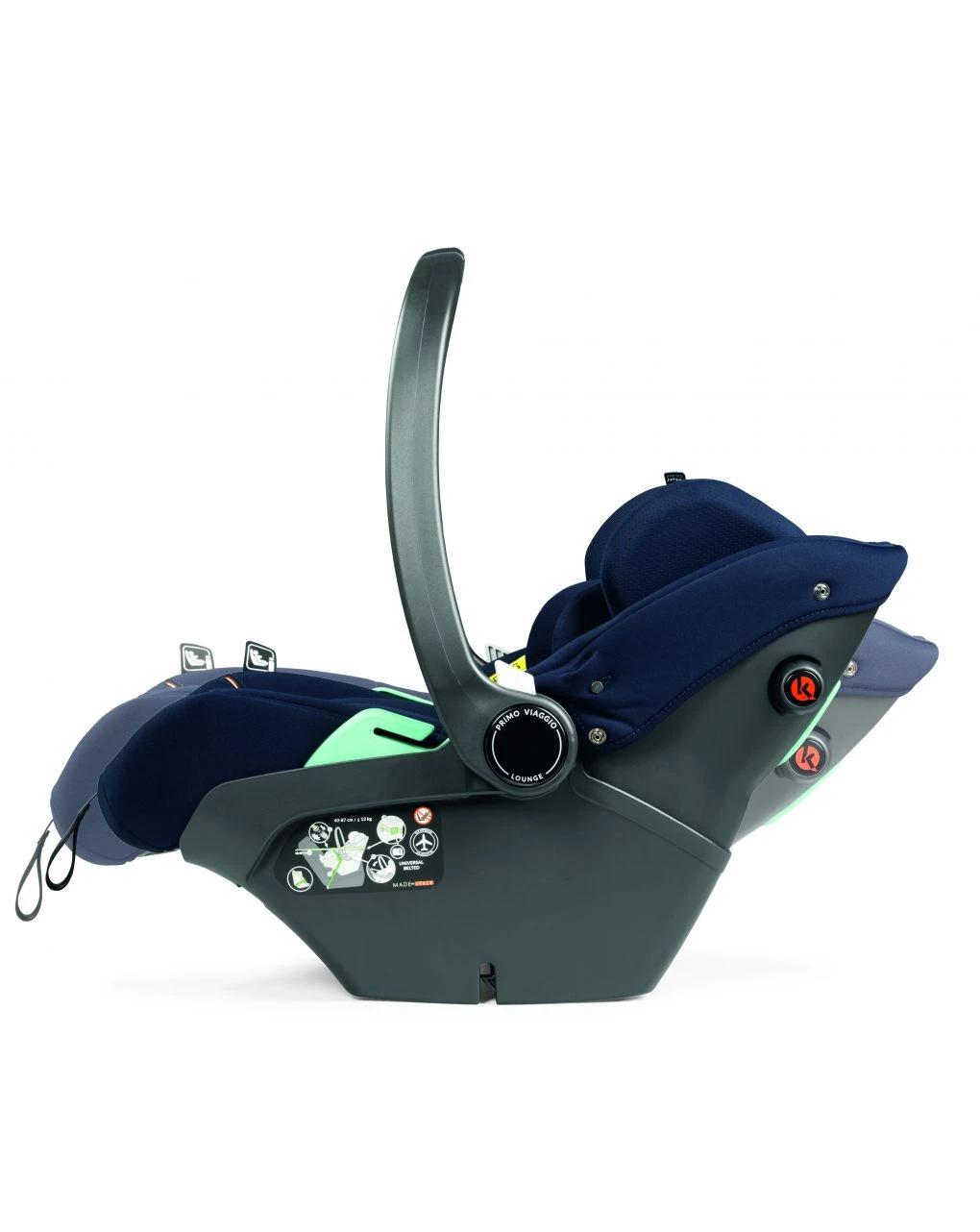 Seggiolino Auto Primo Viaggio Lounge Blue Shine - Peg-pérego Vivace - immagine 2