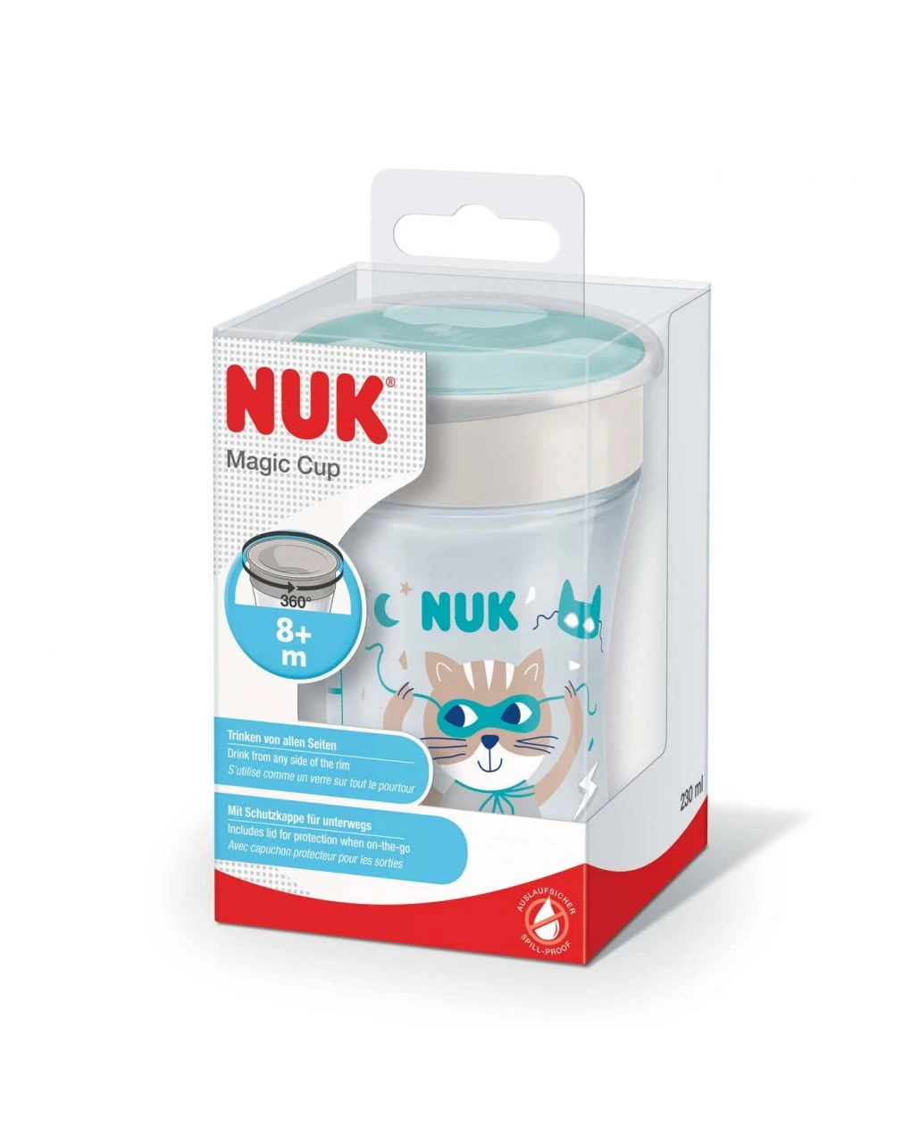 Nuk Tazza Magic Cup 230ml_ Gatto - immagine 2