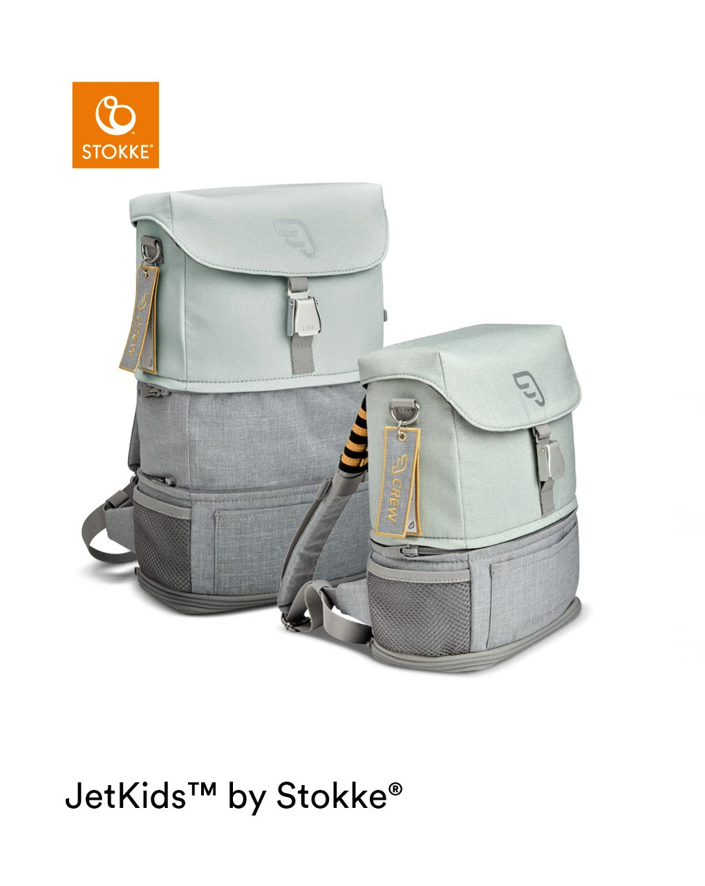 Jetkids Zaino Crew Backpack Green Aurora - Stokke® - immagine 4