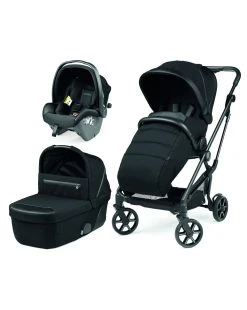 Trio Vivace Slk Licorice Con Culla Gran Pagoda - Peg Perego