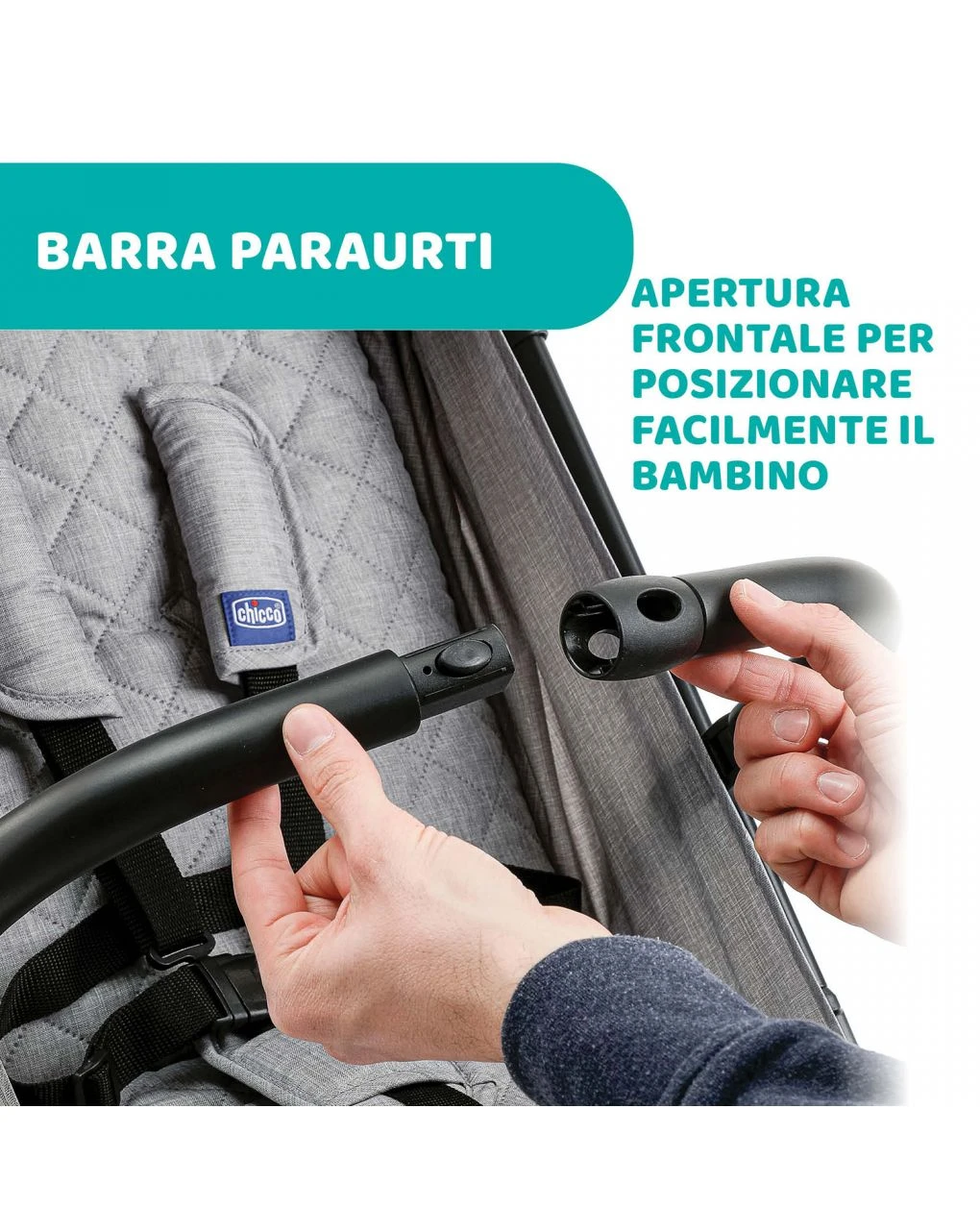 Passeggino Trolley Me Light Grey - immagine 4