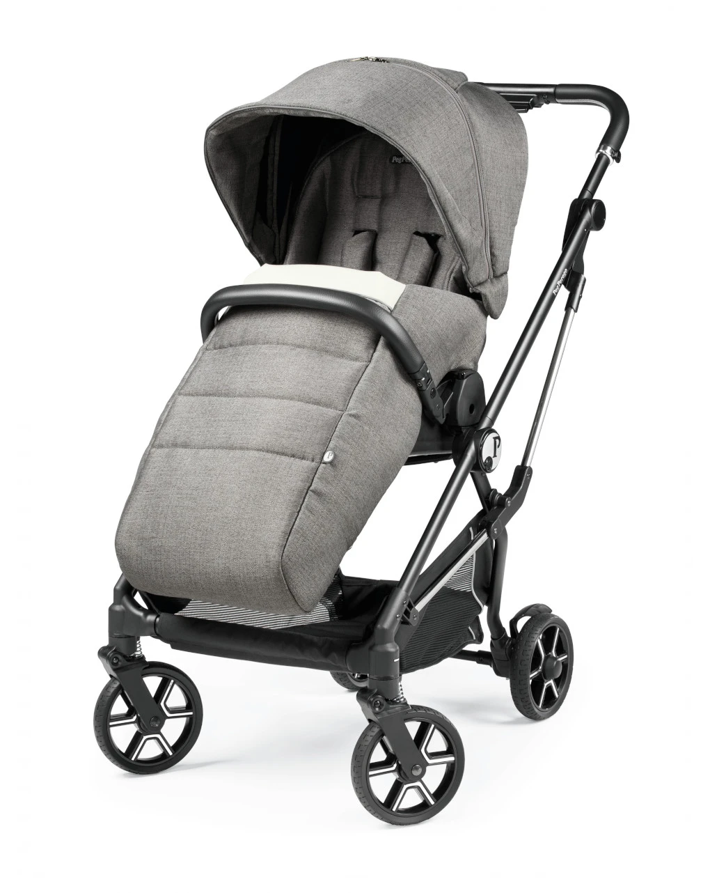 Trio Vivace Slk City Grey Con Culla Grande - Peg Perego - immagine 5