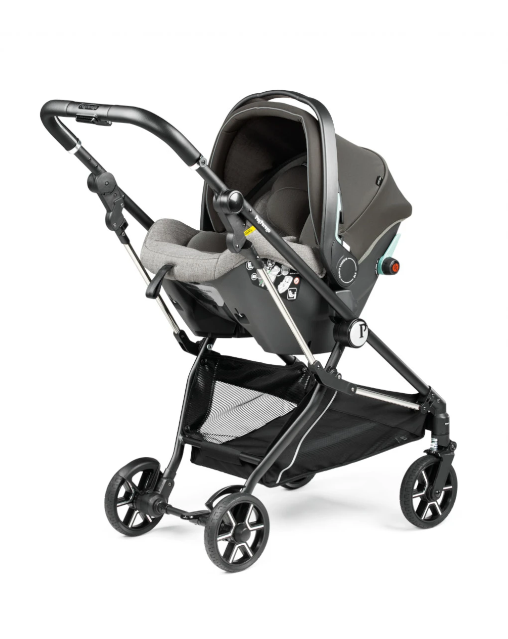 Trio Vivace Slk City Grey Con Culla Grande - Peg Perego - immagine 9