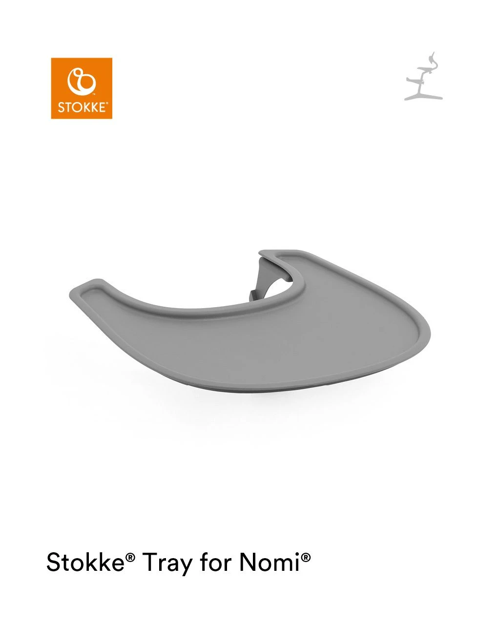 Vassoio Grey Stokke® Per Nomi® - Stokke - immagine 2