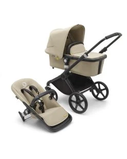 Passeggino Fox Cub Completo (navicella + Seduta) Black/desert Beige - Bugaboo