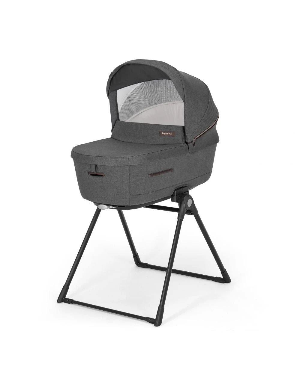 Aptica System Quattro Colore Velvet Grey Con Seggiolino Auto Darwin Infant Recline + Telaio Palladio - Inglesina - immagine 3