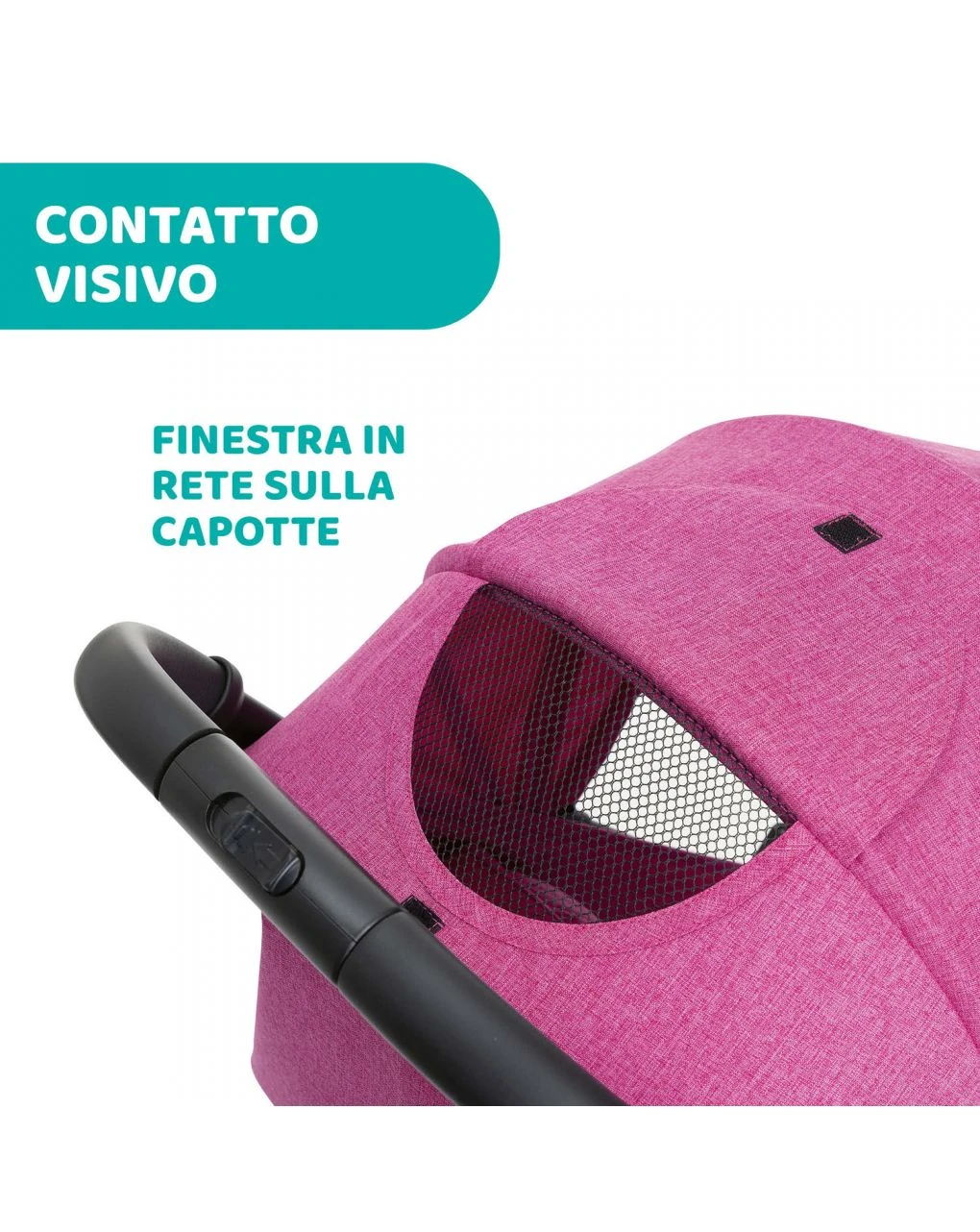 Passeggino Trolley Me Aurora Pink - Chicco - immagine 4