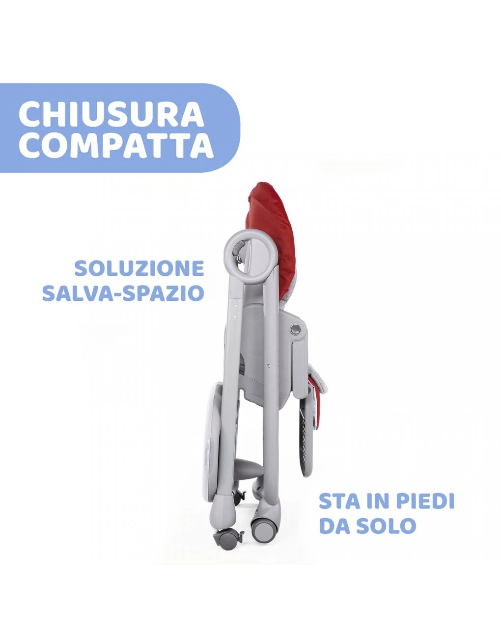 Seggiolone Chicco Polly Magic Red Passion - immagine 5