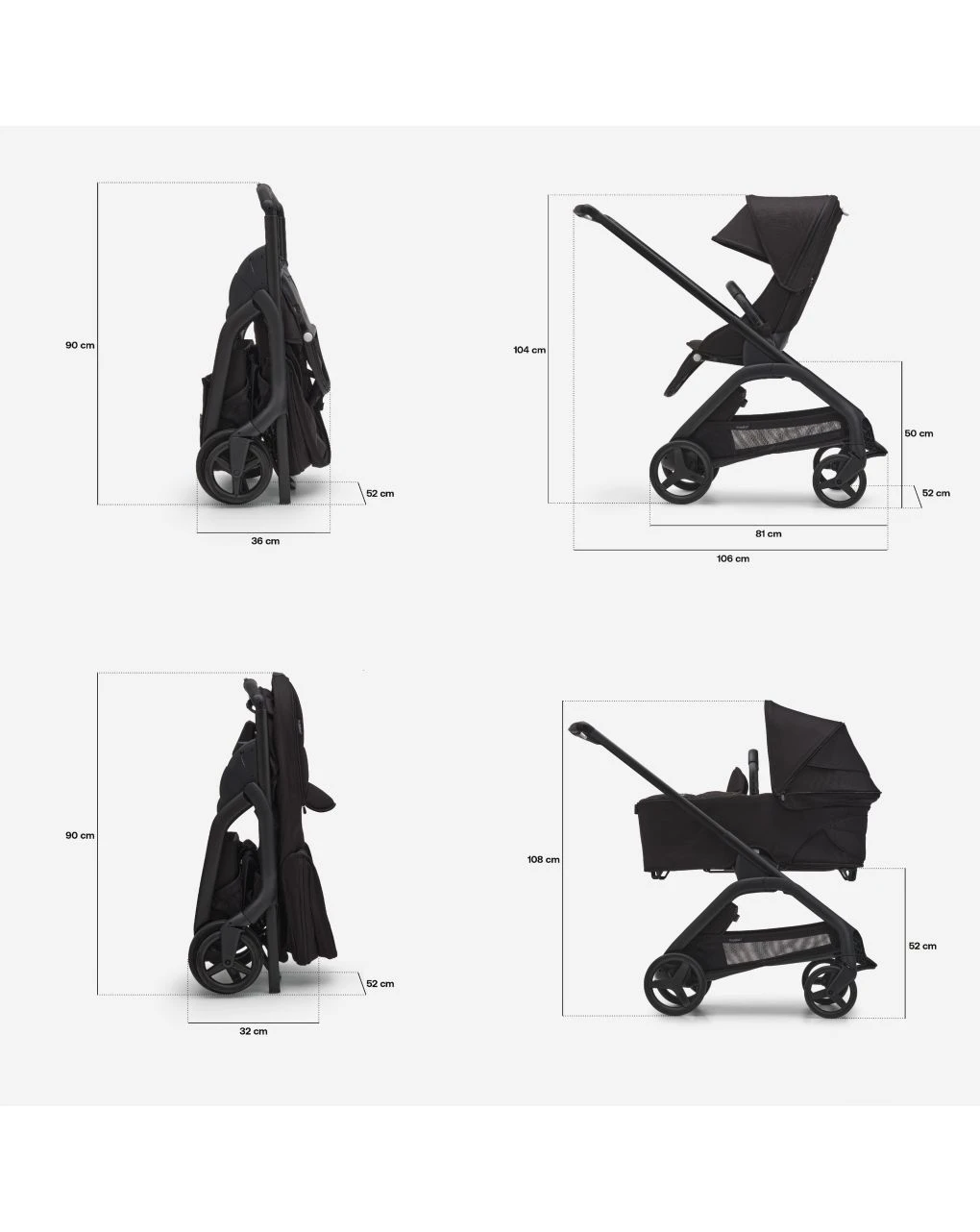 Navicella Dragonfly Midnight Black - Bugaboo - immagine 6