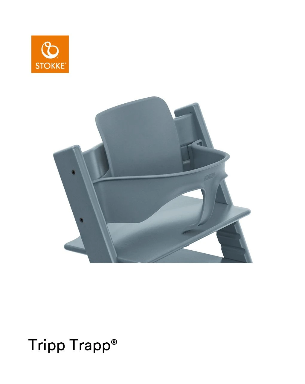 Tripp Trapp® Baby Set Fjord Blue - Stokke