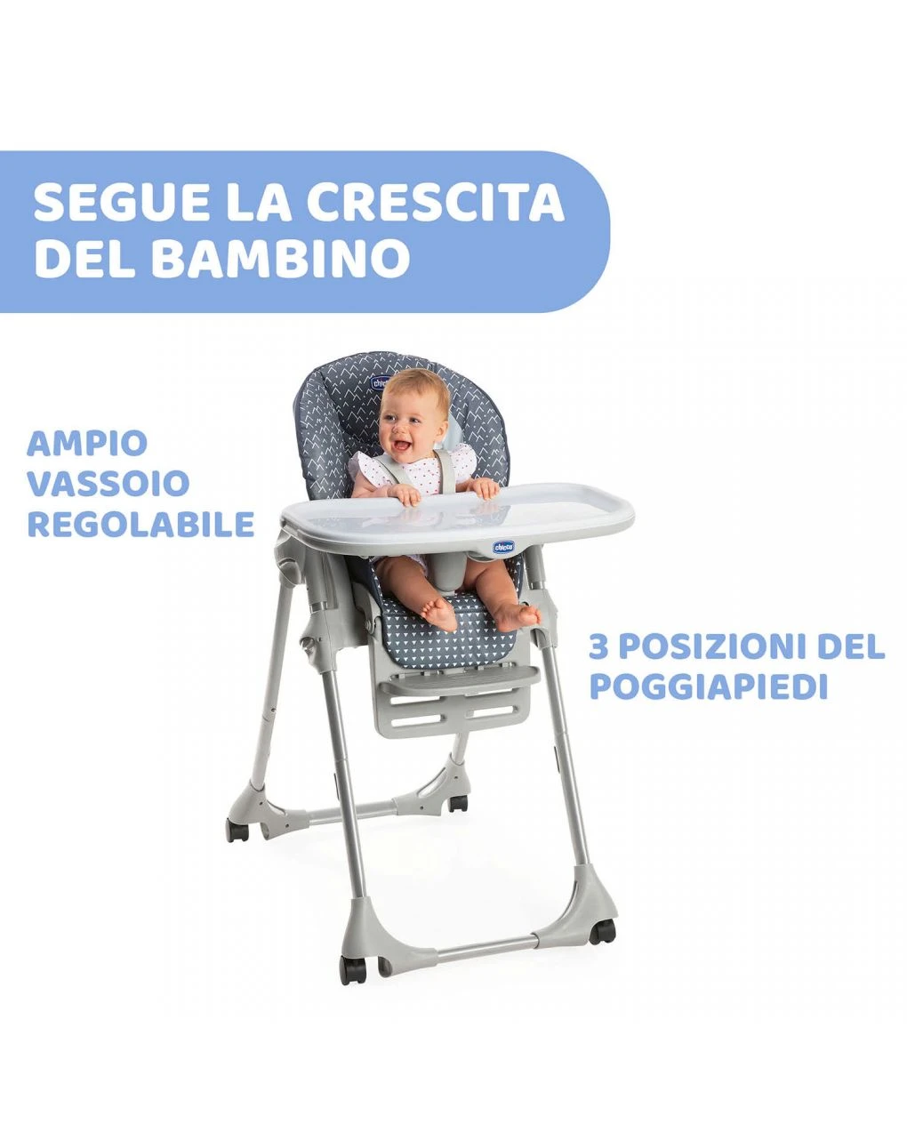 Seggiolone Polly Easy Chicco Pinguin - immagine 2