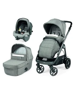Trio Veloce Slk City Grey Con Culla Grande - Peg Perego