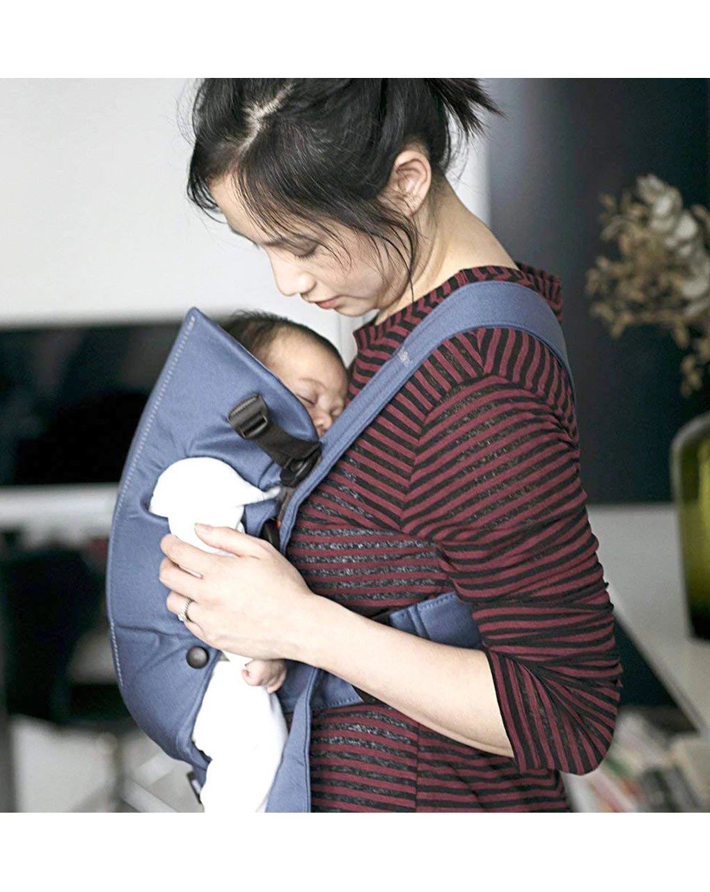 Marsupio Baby Carrier Mini Vintage Indigo Cotton - immagine 3