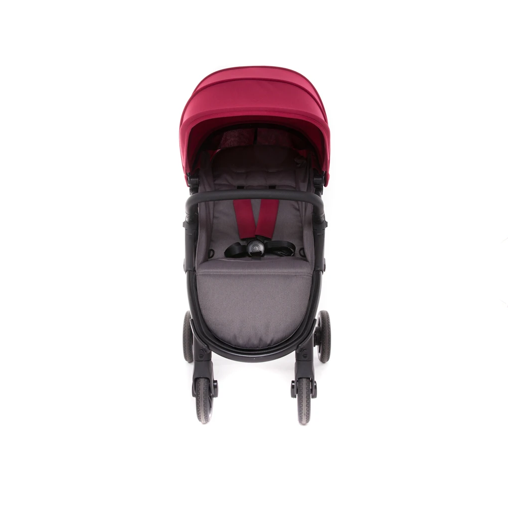 Passeggino Alaska Con Color Pack Bordeaux - immagine 2