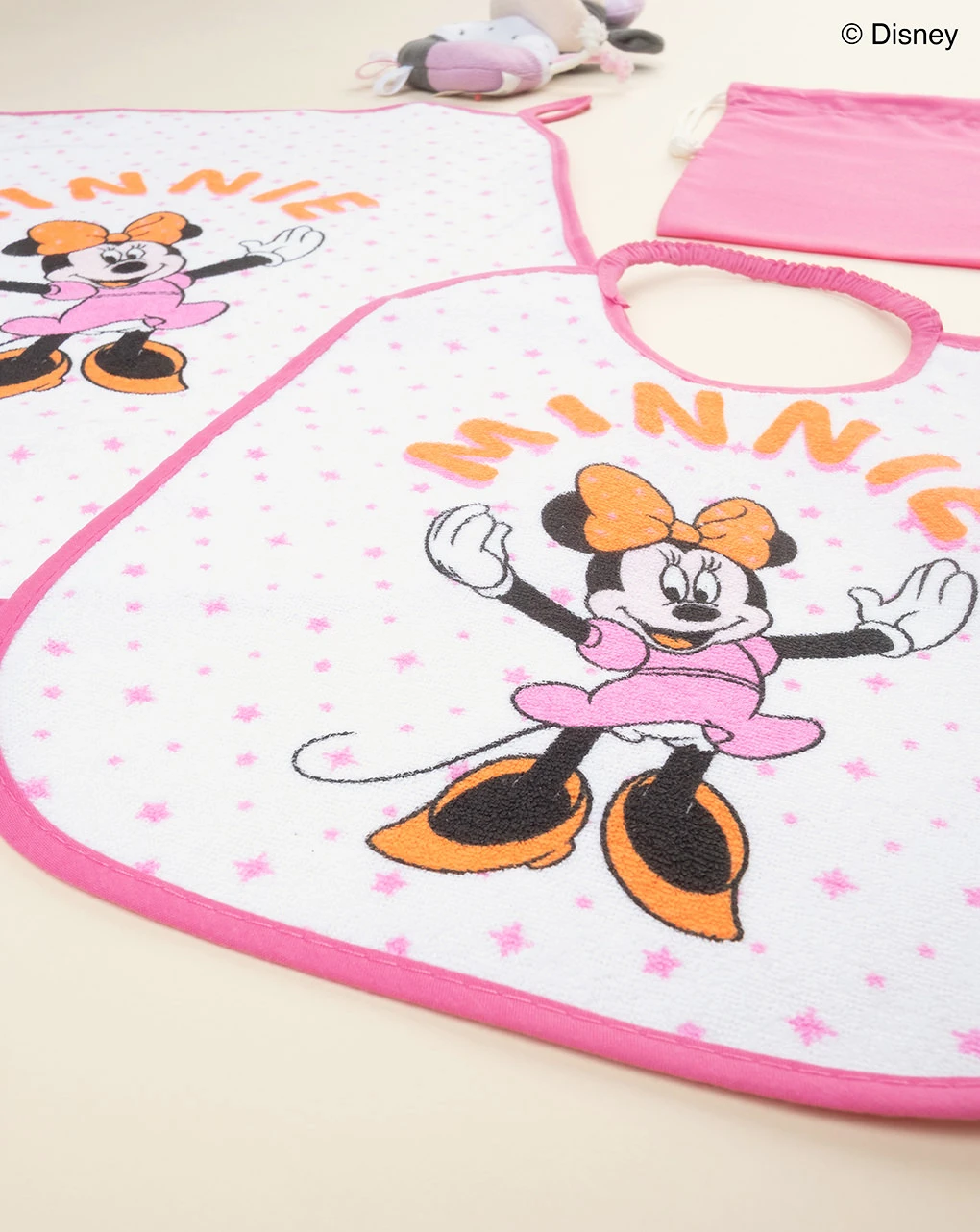 Set Asilo Bimba "minnie" Rosa/giallo - immagine 3