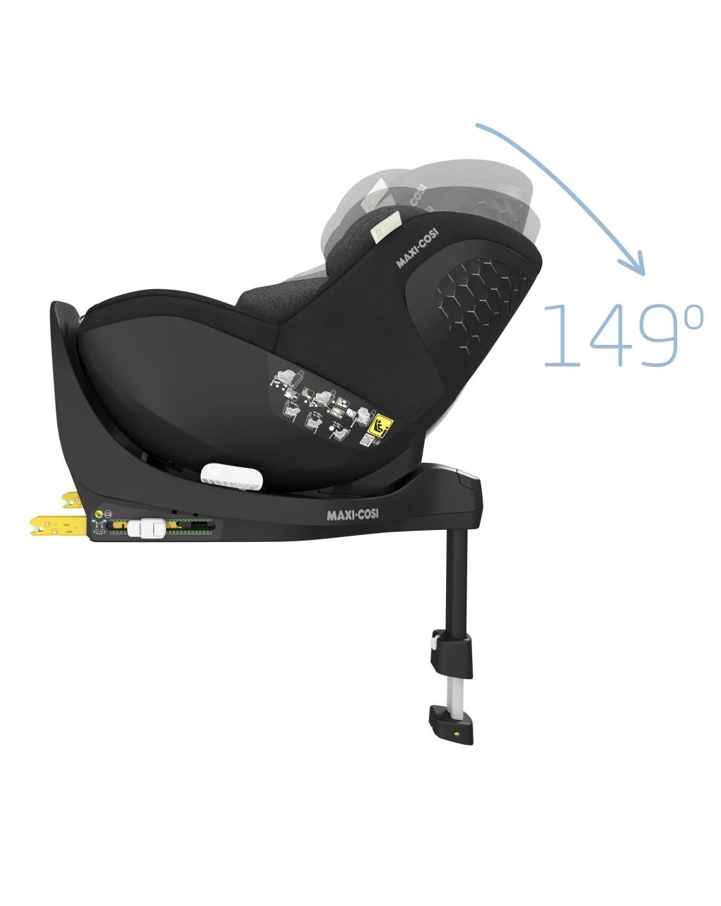 Seggiolino Auto Mica Pro Eco I-size Authentic Black (40-105 Cm) - Maxi-cosi - immagine 4