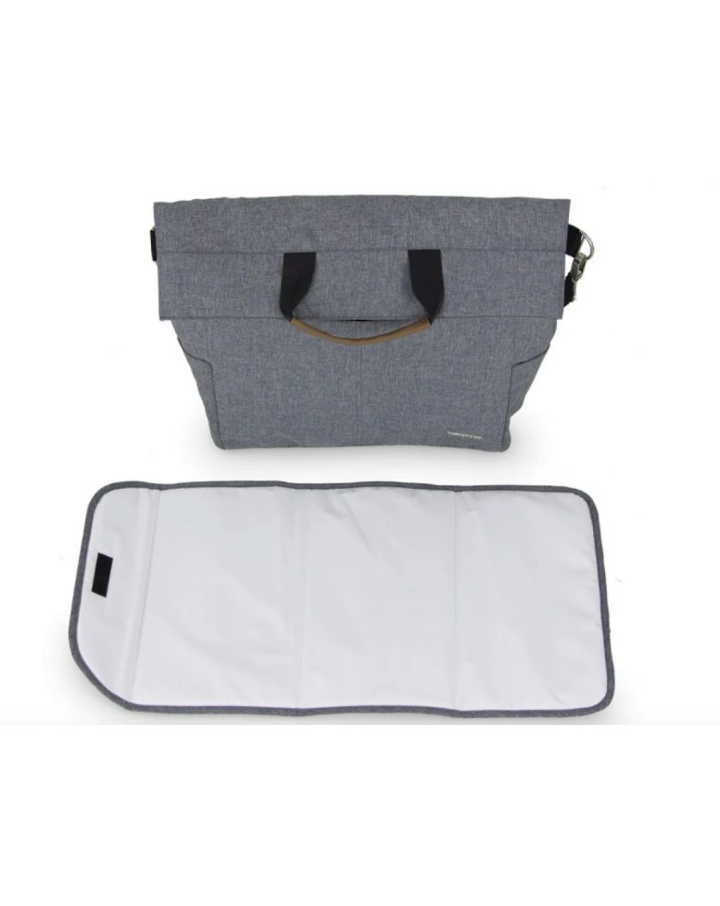 Bumprider Borsa Mamma Grigio Melange-nero - immagine 2