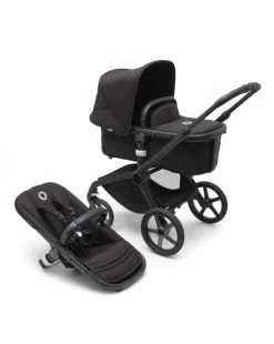 Passeggino Fox 5 Completo (navicella + Seduta) Black/midnight Black - Bugaboo