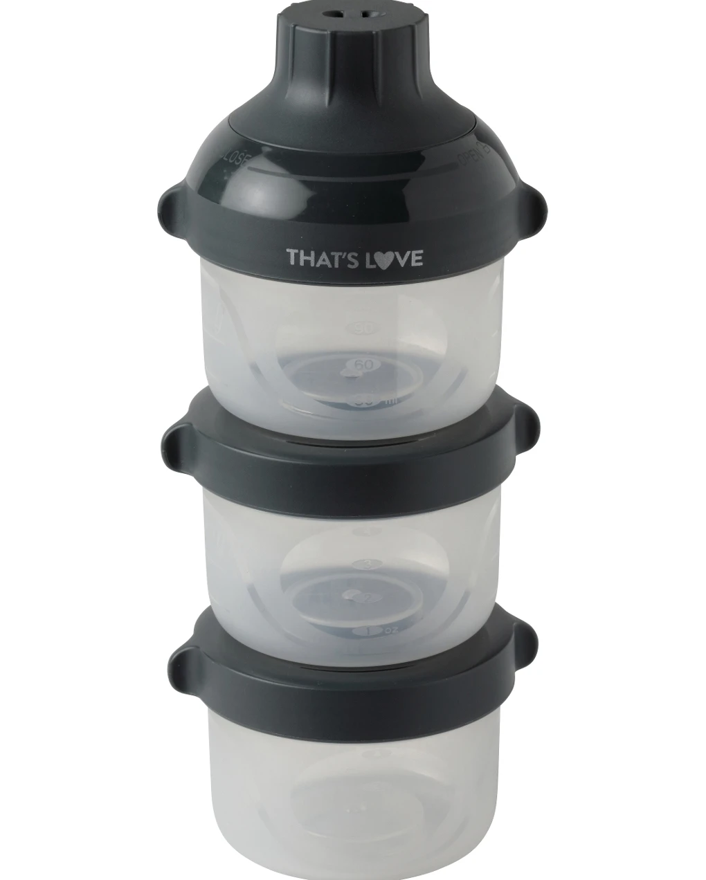 Set Contenitori Porta Pappa/latte - That's Love - immagine 2