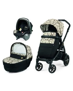 Trio Book Slk Graphic Gold Con Culla Elite - Peg Perego