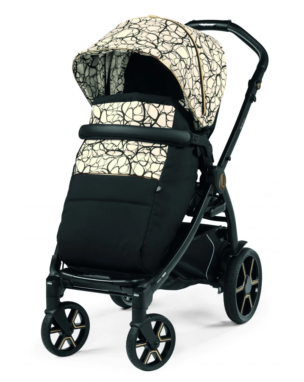 Trio Book Slk Graphic Gold Con Culla Elite - Peg Perego - immagine 20