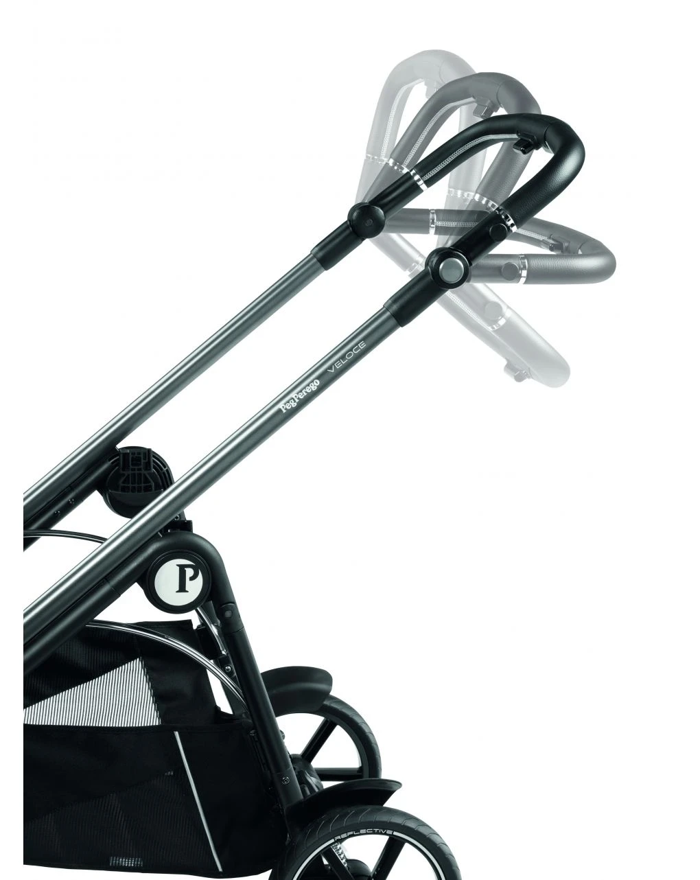 Trio Veloce Slk City Grey Con Culla Grande - Peg Perego - immagine 9