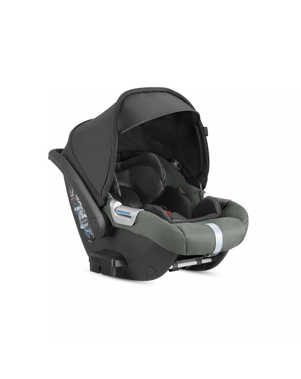 Aptica Xt System Quattro Con Seggiolino Darwin E Telaio - Colore Taiga Green - Inglesina - immagine 4