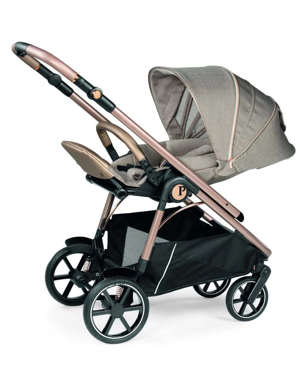 Trio Veloce Slk Mon Amour Con Culla Grande - Peg Perego - immagine 6