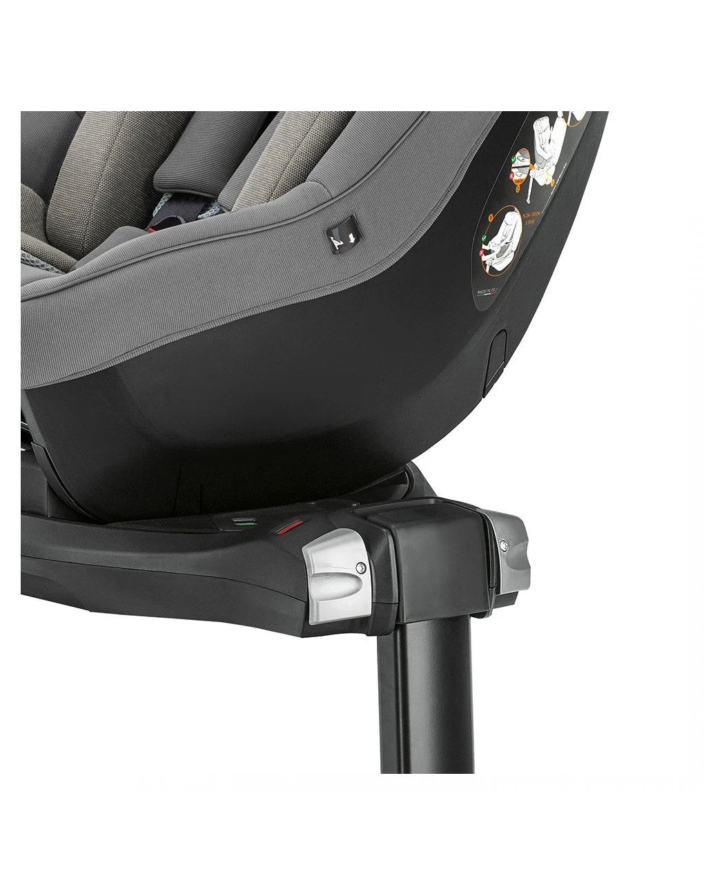 Seggiolino Auto Marco Polo 360° I-size - Stone Grey 40-105 Cm - Inglesina - immagine 2